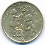 Сан-Марино, 200 лир (1995 г.)