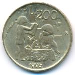 Сан-Марино, 200 лир (1995 г.)