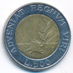 Сан-Марино, 500 лир (1993 г.)