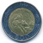 San Marino, 500 lire, 1994
