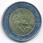 San Marino, 500 lire, 1994