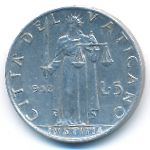 Ватикан, 5 лир (1952 г.)