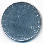 Ватикан, 100 лир (1955 г.)