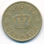 Дания, 2 кроны (1925 г.)