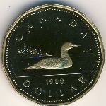 Canada, 1 dollar, 1987–1989