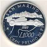 Сан-Марино, 1000 лир (1989 г.)