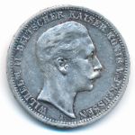Пруссия, 3 марки (1908 г.)