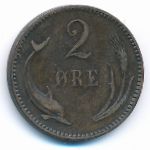 Дания, 2 эре (1894 г.)