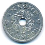 Дания, 1 крона (1993 г.)