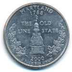 США, 1/4 доллара (2000 г.)