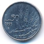 San Marino, 50 lire, 1993