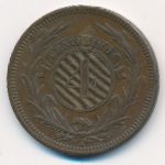 Уругвай, 4 сентесимо (1869 г.)