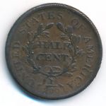 США, 1/2 цента (1806 г.)