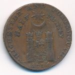 Great Britain, 1/2 пенни, 1794