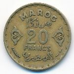 Марокко, 20 франков (1951 г.)