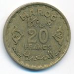 Марокко, 20 франков (1951 г.)