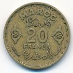 Марокко, 20 франков (1951 г.)