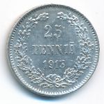 Finland, 25 pennia, 1913