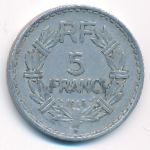 Франция, 5 франков (1948 г.)