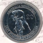 Австралия, 20 центов (2010 г.)