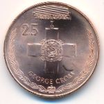 Австралия, 25 центов (2017 г.)