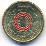 Австралия, 2 доллара (2015 г.)