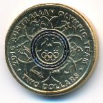 Австралия, 2 доллара (2016 г.)