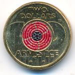 Австралия, 2 доллара (2018 г.)