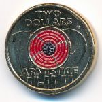 Австралия, 2 доллара (2018 г.)