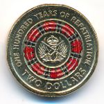 Австралия, 2 доллара (2019 г.)