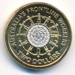 Австралия, 2 доллара (2022 г.)