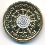 Австралия, 2 доллара (2022 г.)