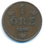Швеция, 1 эре (1889 г.)