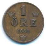 Швеция, 1 эре (1889 г.)