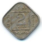 Британская Индия, 2 анны (1919 г.)