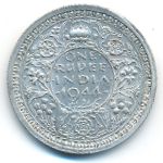 Британская Индия, 1 рупия (1944 г.)