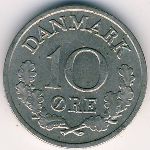 Denmark, 10 ore, 1971