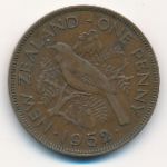 Новая Зеландия, 1 пенни (1952 г.)
