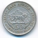 Восточная Африка, 50 центов (1937 г.)