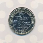 Великобритания, 2 фунта (2021 г.)