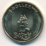 Австралия, 1 доллар (2024 г.)