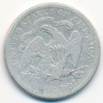 США, 1/4 доллара (1877 г.)