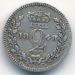 Great Britain, 2 pence, 1848