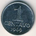 Brazil, 1 centavo, 1969–1975