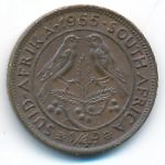 ЮАР, 1/4 пенни (1955 г.)