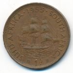ЮАР, 1 пенни (1955 г.)