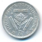 South Africa, 3 pence, 1932