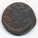 Екатерина II (1762—1796), 5 копеек (1778 г.)