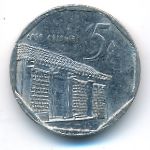 Куба, 5 сентаво (2000 г.)