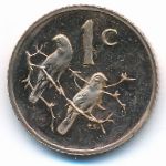 ЮАР, 1 цент (1981 г.)